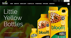 Desktop Screenshot of growcentre.com